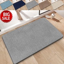 Non Slip Bath Mat Super Soft Absorbent Bathroom Rug Machine Washable Floor Mats*