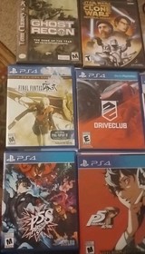 Lot Of 12 Video Games Sony PS4 PS5 Dreamcast GameCube As Is The Crew