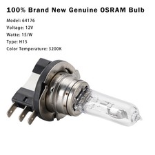 For Osram H15 3200k Headlight Bulb Lamp Light Drl High Beam 64176