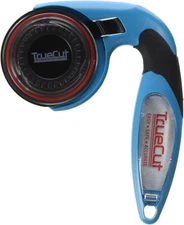 TrueCut My Comfort Rotary Cutter - 60mm Ergonomic Wheel for Fabric,... 