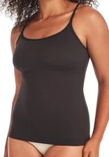 Womens Cami, Firm Control Microfiber Smoothing Tank Shapewear Size XL Black C117