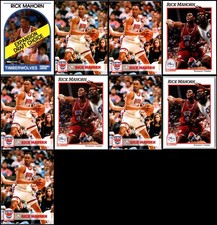 Hoops Rick Mahorn (9) Card Lot - RARE TREASURE