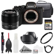 Sony a7R IVA  Sony FE 28mm f/2 Lens 128GB Bag UV Filter- Basic Kit