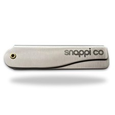 Snappi Co® Metal Folding Beard Comb | 304 Stainless Steel Pocket for...