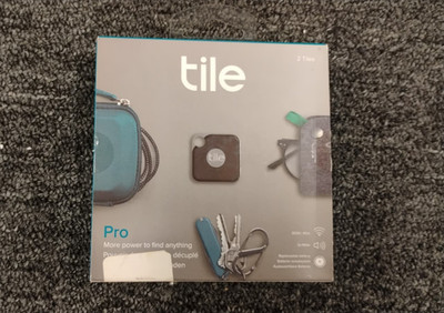 Tile Pro Tracker 2 pack T6001B Black - Obn battery needed - O5