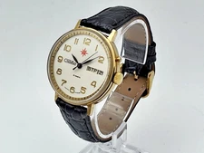 SLAVA 2428 Vintage Mechanical Wristwatch 21 Jewels Post-USSR Serviced Watch
