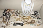 Vintage High End Rhinestone Costume Jewelry Lot Trifari Lewis Segal Miriam + 925
