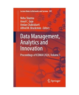 Data Management, Analytics and Innovation: Proceedings of ICDMAI 2024, Volume 1 