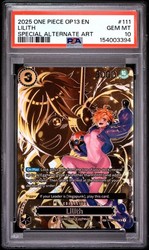 Lilith (Alternate Art) OP13-113 Carrying On His Will One Piece TCG