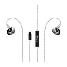 Questyle NHB15 USB C Cable Wired Earphones DAC Type-C 3.5mm