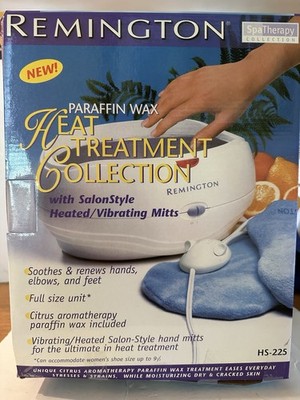 Remington Paraffin Spa HS-225 Wax Heat Treatment Therapy System - NEW - Open Box