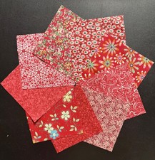All REDS cotton charm pack 108 pcs - 9 designs