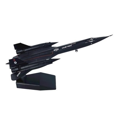 SR-71 Blackbird High-Altitude Recon Model 1/144 Scale Alloy For Display 23cm