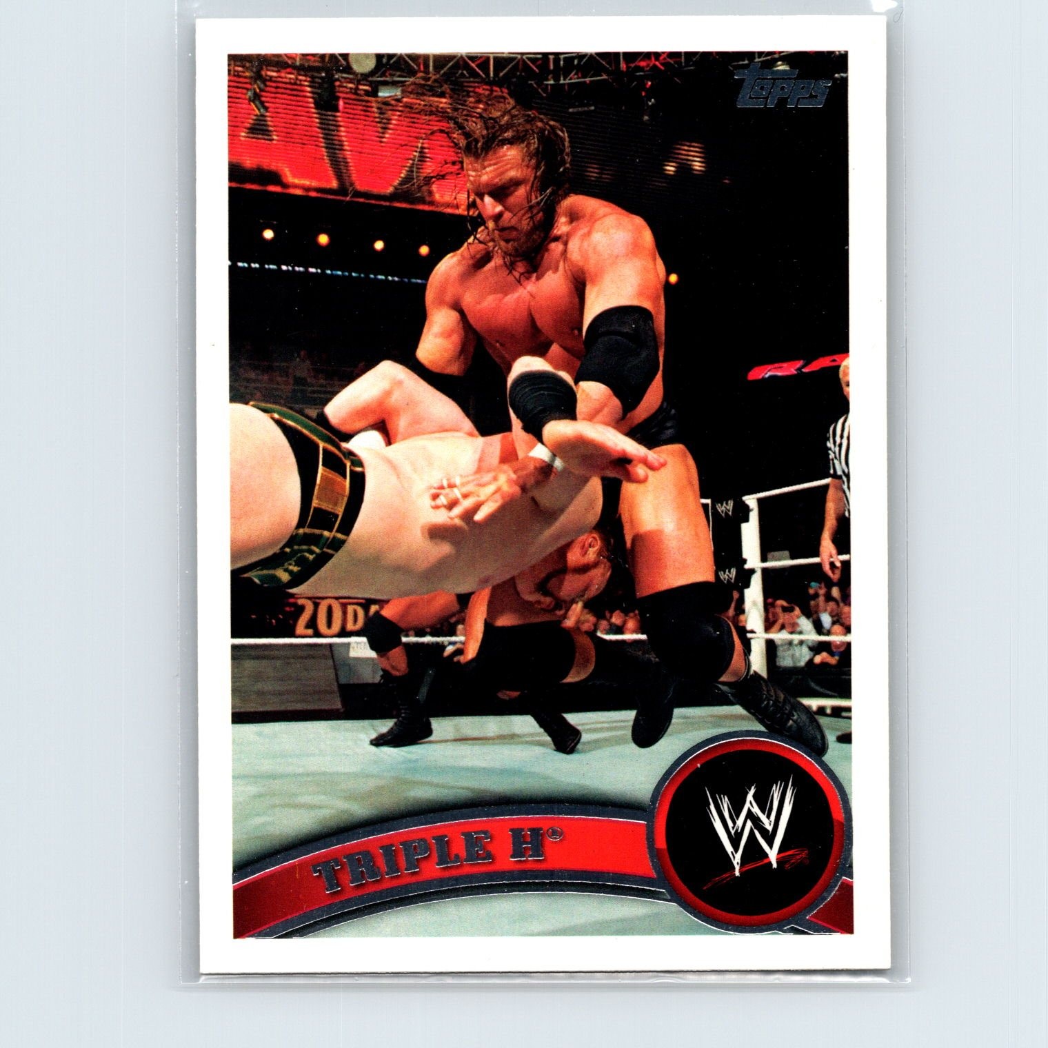 2011 Topps WWE Triple H #80