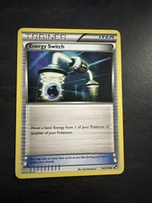 ENERGY SWITCH 94/114 BLACK AND WHITE SET, TRAINER NON-HOLO POKEMON TCG CARD