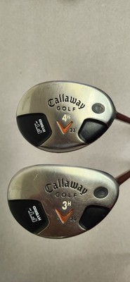 Callaway FT-HYBRID 3/20° 4/23° Fairway Woods Aldila NVS 85-R 350 Graphite Shafts
