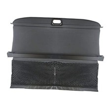 Black Retractable Luggage Shade Cargo Rear Cover Replacement for Smart Fortwo