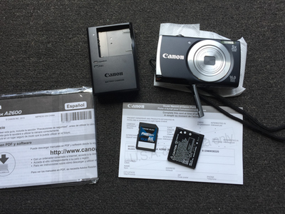 Canon PowerShot A2600 16.0MP Digital Camera – immaculate complete