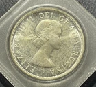 Canada 1955 Dollar Silver Coin : ASW  0.600 oz-PF9602705