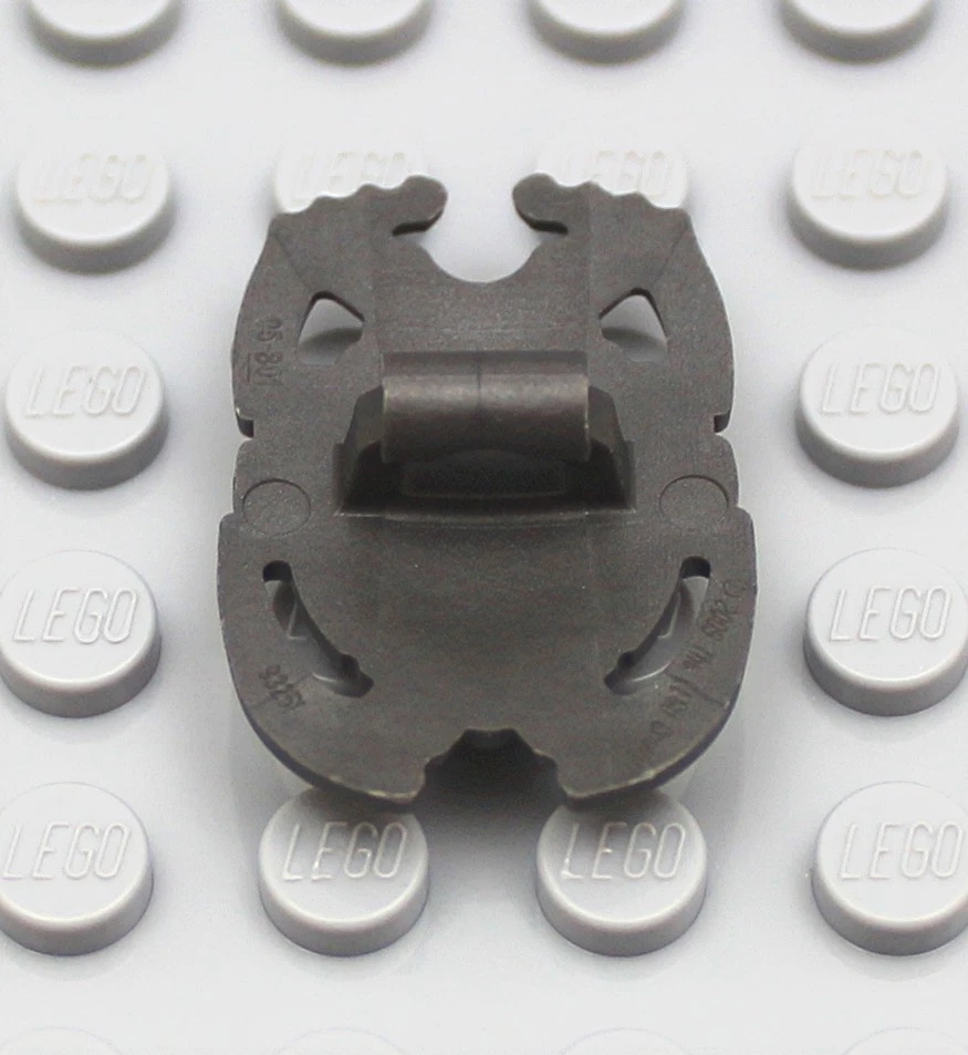 NUEVO Lego Castillo Caballero Gris ESCARABAJO ESCARABAJO ESCUDO - Minifigura Armadura Reinos Foto 2 de 2