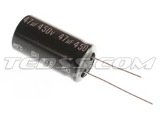 10x 47uF 450V Radial Electrolytic Aluminum Capacitor 47mfd 450VDC DC 450 Volts