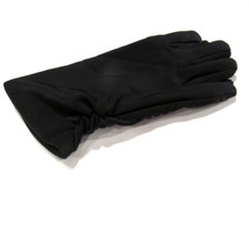 Womens Ladies Tech Touch Fleece Lined Driving Gloves Black Sleek Classy Design