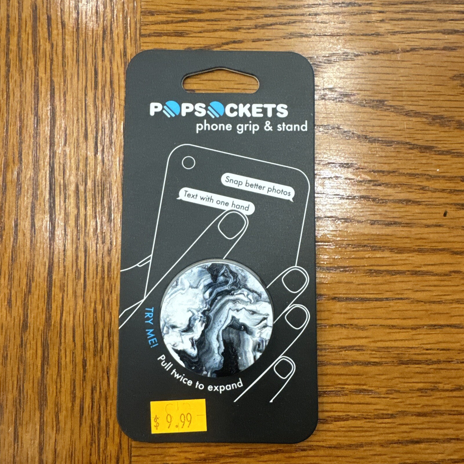 PopSocket Phone Grip & Stand Universal Banded Agate NEW-image