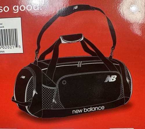 New Balance XL 26" Sport Duffle Bag in Black on Black Brand New - Picture 4 of 5