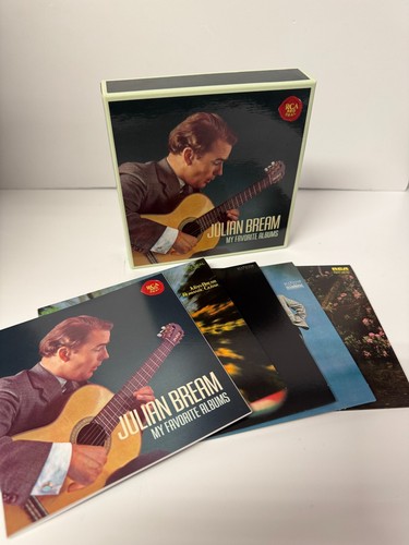 JULIAN BREAM My Favorite Albums 10 CD RCA Red Seal guitar Original covers