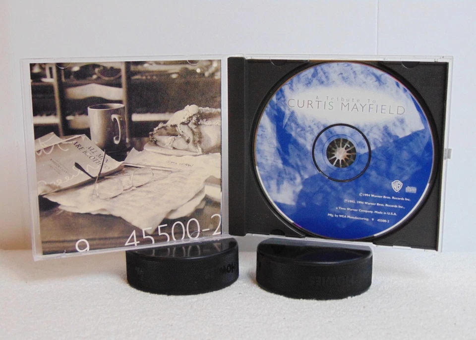 Curtis Mayfield - A Tribute To - 1994 Warner Bros. 9 45500-2 CD, Album - Image 2 of 4