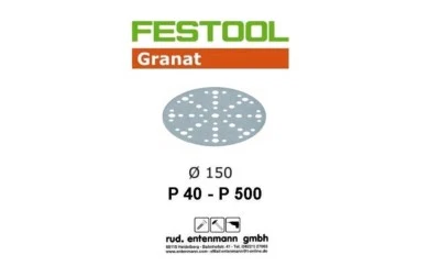Festool Schleifscheiben Schleifpapier Granat für Rotex RO 150mm P 40 bis P 500