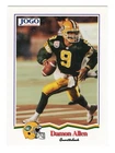1994 Jogo CFL Damon Allen Card #188 Edmonton Eskimos Cal State Fullerton