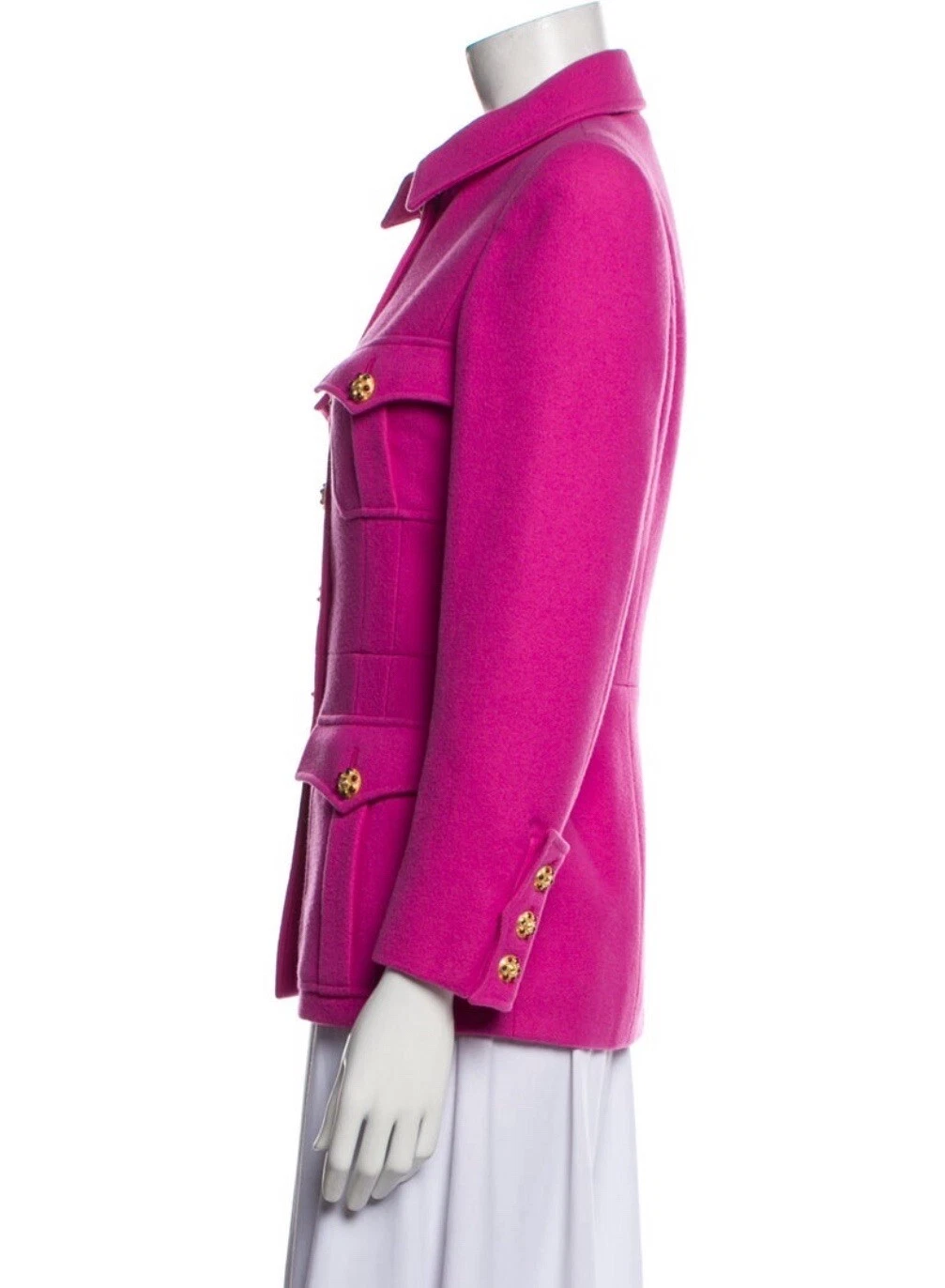 Blazer Chanel con bottoni Gripoix 38