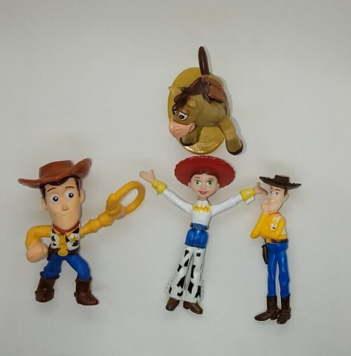 Lot 4 Disney Pixar Toy Story Bullseye, woody Figure | eBay