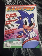 GamePro Magazine Issue 23 June 1991 Sonic The Hedgehog Genesis Rocketeer