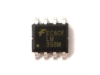 5PCS Fairchild Semiconductor LM358MX LM358 Dual Operational Amp SOP-8 New IC