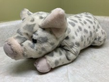 Miyoni by Aurora Spotted Pig Piglet 16" Plush Stuffed Animal Toy Soft Cuddly