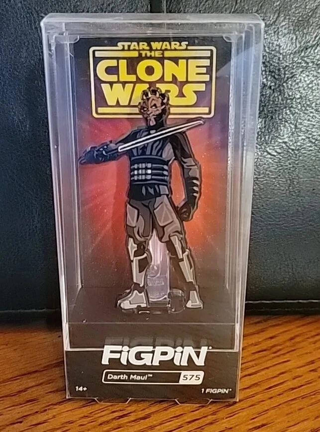 Figpin Star Wars Clone Wars Darth Maul #575 New Sealed In Case
