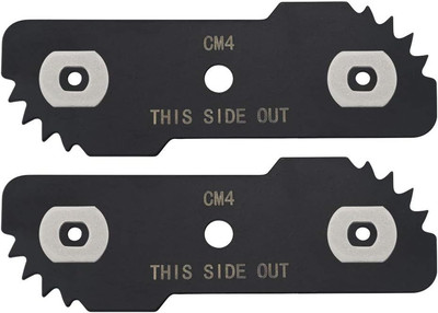 2-Pack EB-007 Edge Hog Heavy-Duty Edger Replacement Blades Compatible with Black