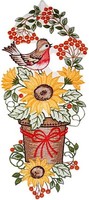 Plauener Spitze Fensterbild Fensterdekoration Landhaus Vogel 40Cm Fensterschmuck