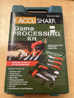 Accusharp game processsing kit