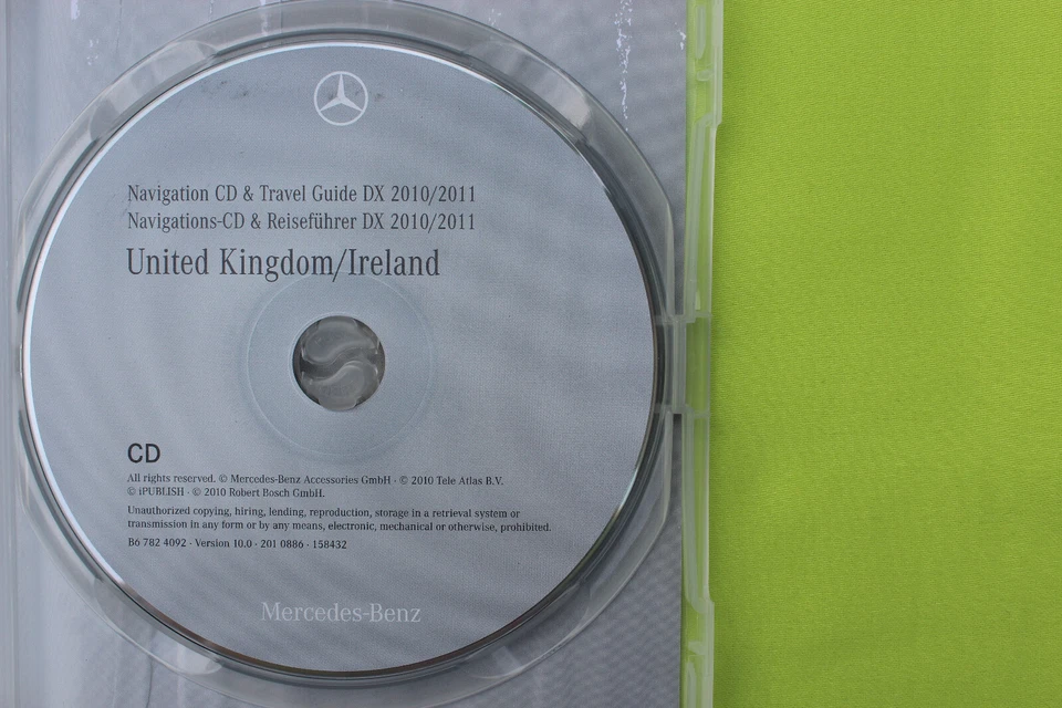 CD NAVIGATION ENGLAND IRLAND MERCEDES BENZ COMAND APS DX 2011 C CL CLK E G M S - Bild 4 von 4