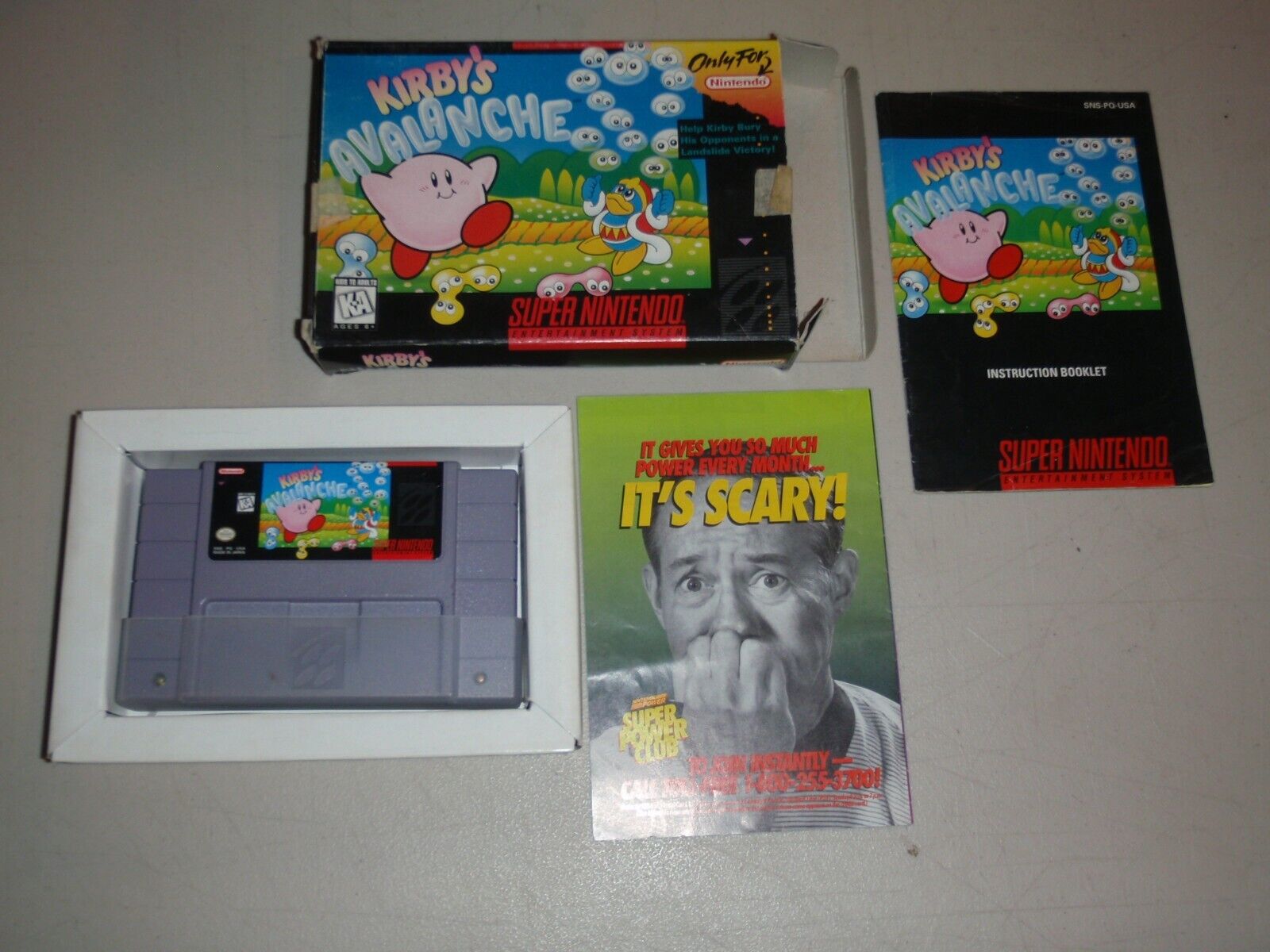 Kirby's Avalanche Video Games for sale