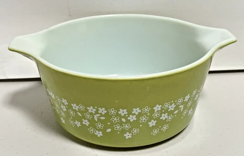 Pyrex Crazy Daisy Spring Blossom 474-B 1.5L Vintage Casserole Dish - No Lid