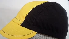 CYCLING CAP ONE SIZE COLOR BLACK YEWOLL  100% COTTON