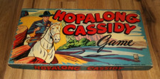 INCOMPLETE Vintage 1950 Hopalong Cassidy Board Game Milton Bradley Western