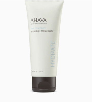AHAVA Time To Hydrate Hydration Cream Mask 3.4 oz / 100 mL. Full size NEW in Box
