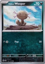 127/197 PALDEAN WOOPER | COMMON | OBSIDIAN FLAMES POKEMON CARD