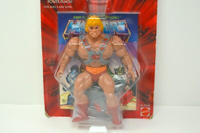 MOTU, He-Man, 8-back, Masters of the Universe, MOC, sealed figure