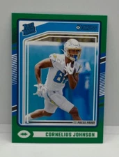2024 Panini Donruss Cornelius Johnson Rated Rookie Green Press Proof RC #377